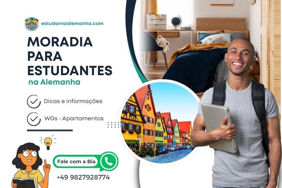 Guia 2025/26 de moradia para estudantes na Alemanha: encontre WG, apto, veja custos e dicas! Tudo para seu alojamento estudantil na Alemanha 2