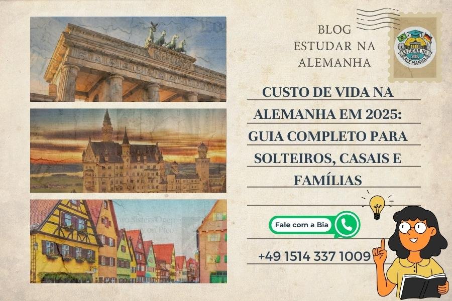 Custo de vida na Alemanha em 2025 - guia completo para solteiros, casais e famílias - 2