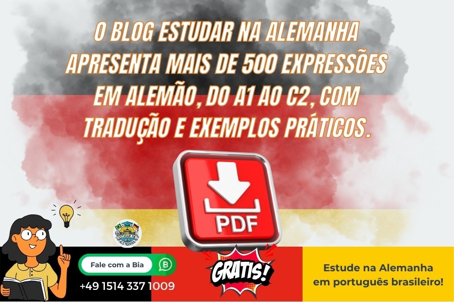 Expressões em alemão A1 a C2: guia completo com exemplos práticos