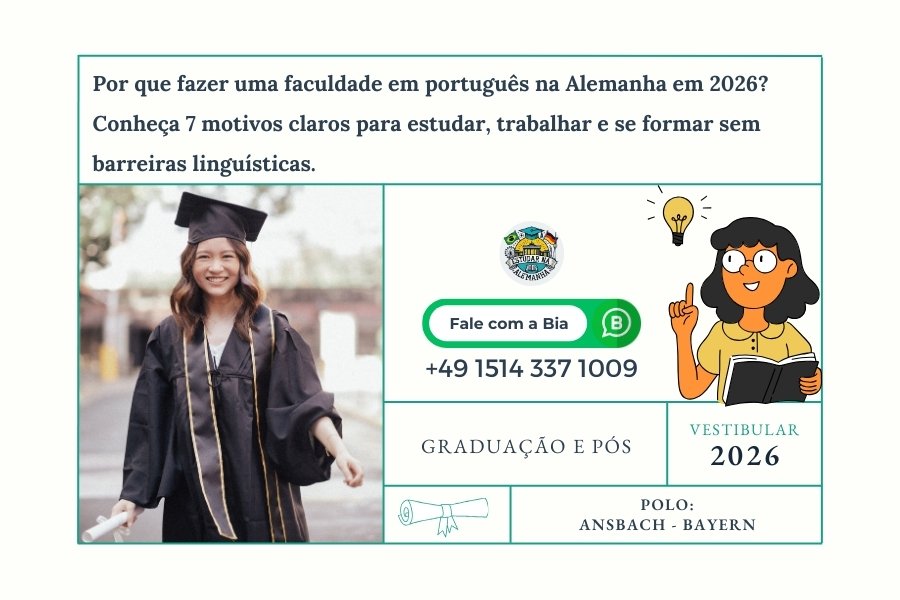Por que fazer uma faculdade em português na Alemanha em 2026 - 02