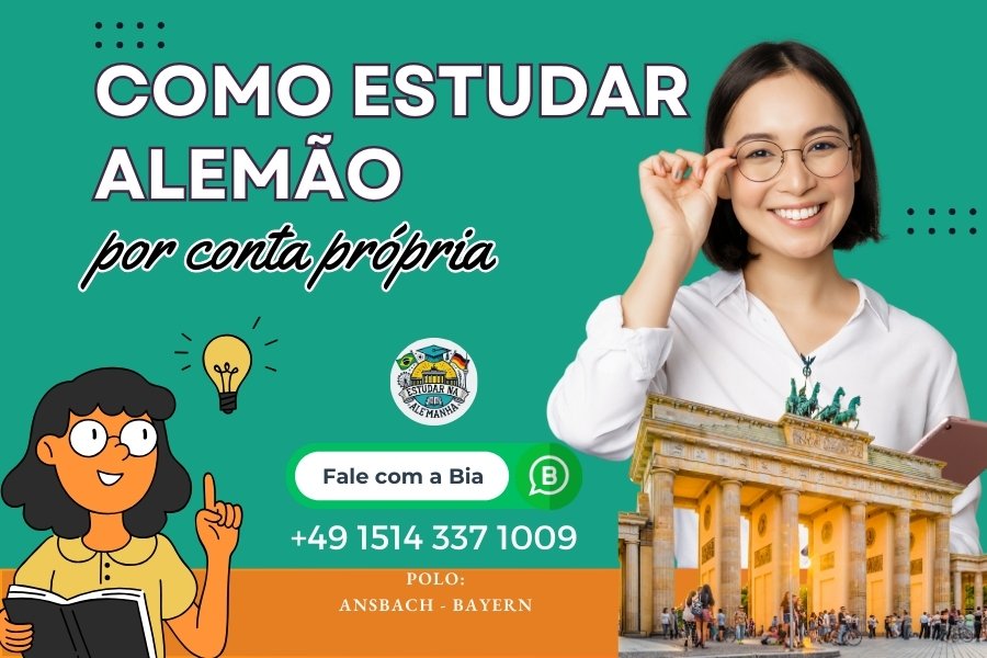 Como estudar alemão por conta própria 2026