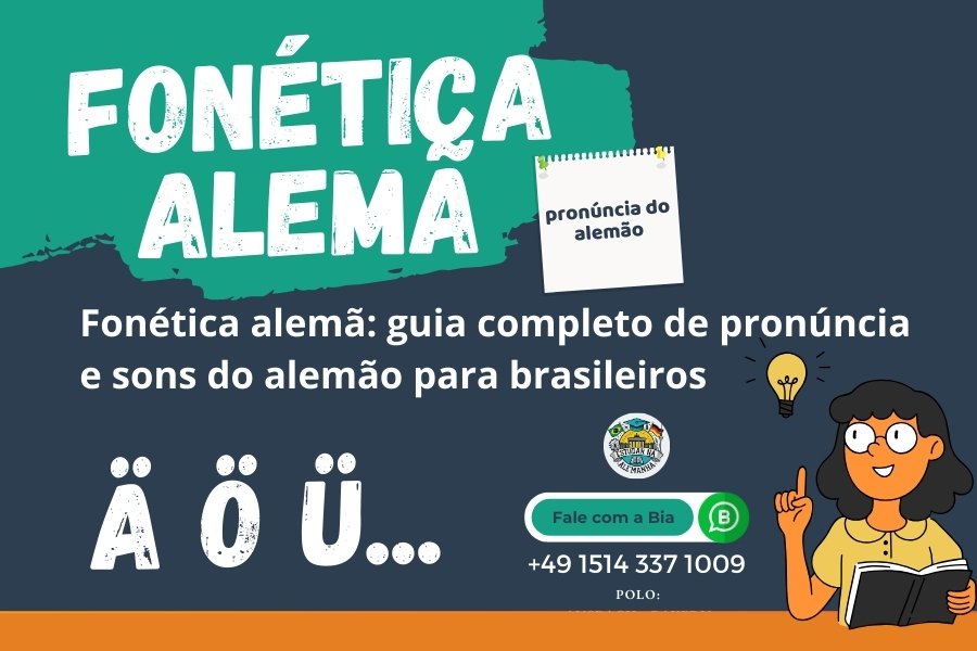 Fonética alemã - guia de pronúncia e sons do alemão (3)