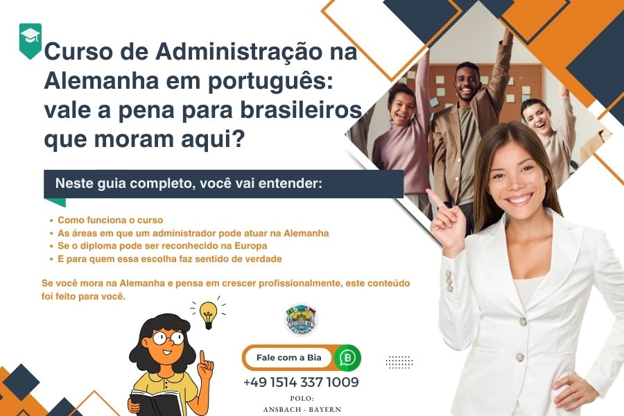 Curso de Administração na Capa do post - Alemanha em português - Blog Estudar na Alemanha
