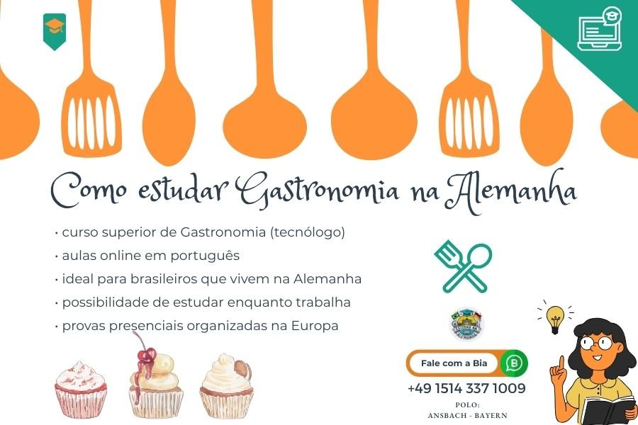 Como estudar Gastronomia na Alemanha em português e transformar sua paixão pela cozinha em profissão