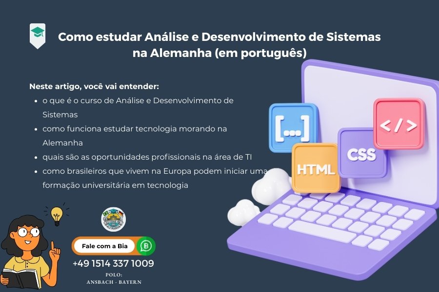 estudar Análise e Desenvolvimento de Sistemas na Alemanha (2)