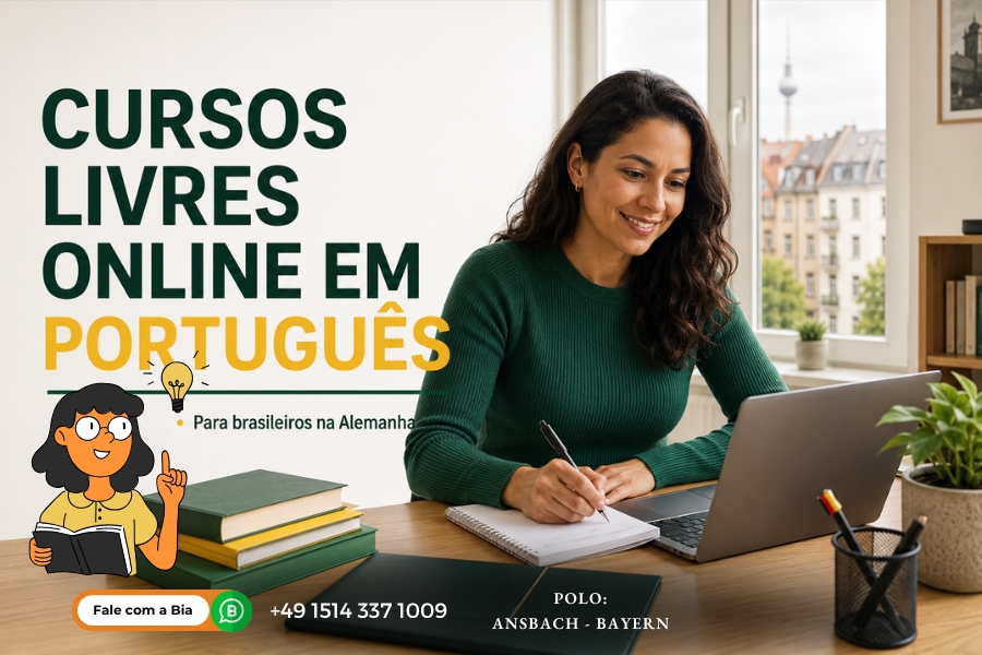 Cursos livres online em português na Alemanha