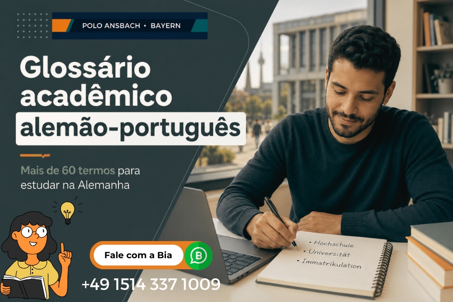 Glossário acadêmico alemão-português para brasileiros - Estudar na Alemanha2 Glossário acadêmico alemão-português para brasileiros - Estudar na Alemanha2