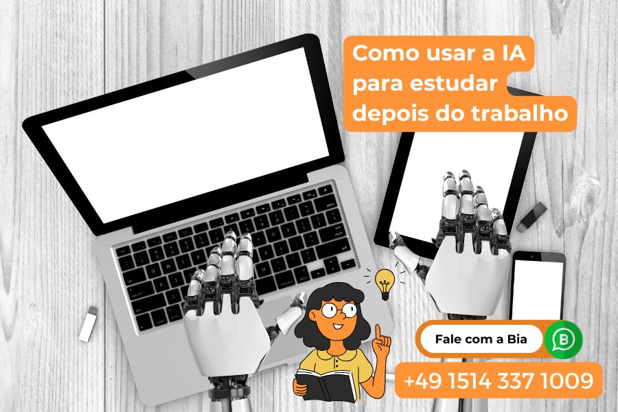 Como usar a IA para estudar depois do trabalho - Estudar na Alemanha 03
